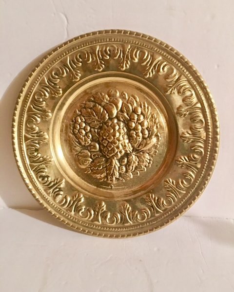 Brass decorative tray