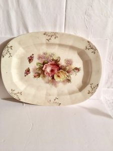 Antique Turkey Dish