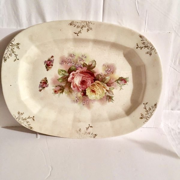 Antique Turkey Dish